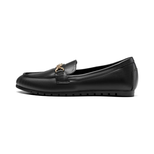 Chaussures Plates Décontractées en Cuir, Légères et Confortables pour la Marche ou le Travail
