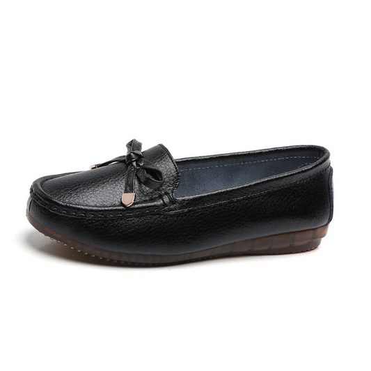Chaussures Femme  en Cuir Véritable avec une semelle en caoutchouc anti-dérapante