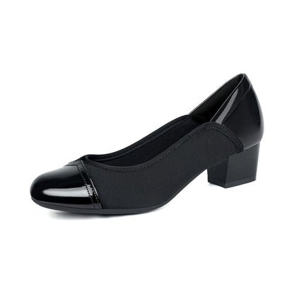 Mocassins à Talon Bas avec Embout Souple pour Pieds Sensibles