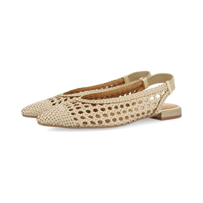 Ballerines en cuir pour femmes, pour une élégance tressée et un confort durable