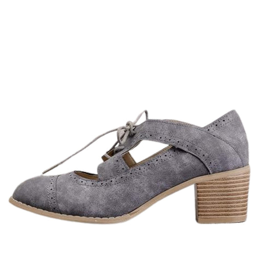 Bottines Rétro pour Femme en Daim