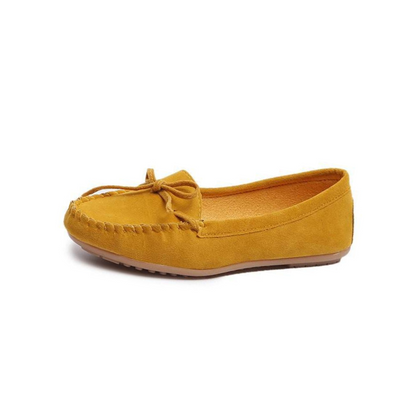 Chaussures féminines en PU souple avec une doublure en coton