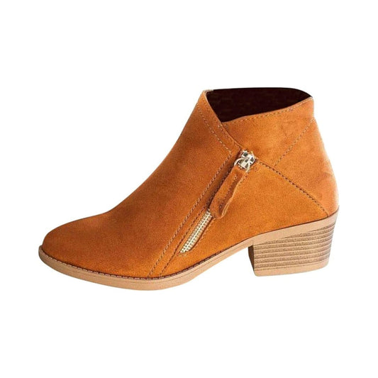 Bottines Hautes pour Femme en Cuir Synthétique