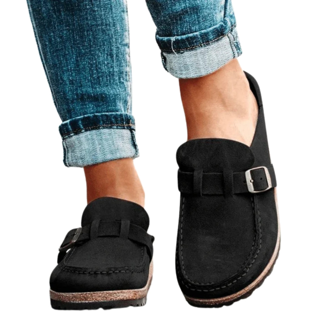 Sandales Orthopédiques Plates pour Femmes en Maille Respirante