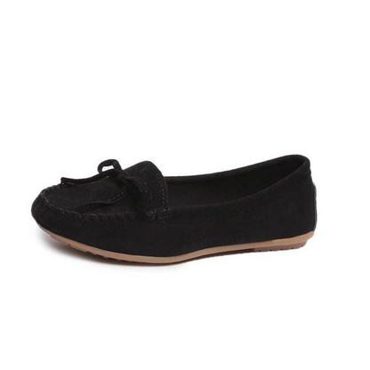 Chaussures féminines en PU souple avec une doublure en coton
