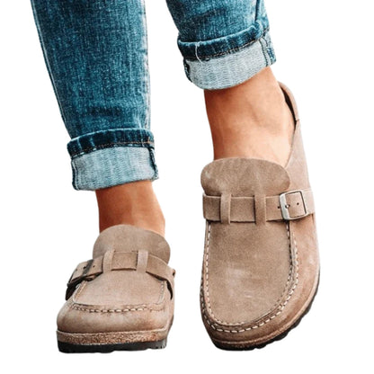 Sandales Orthopédiques Plates pour Femmes en Maille Respirante