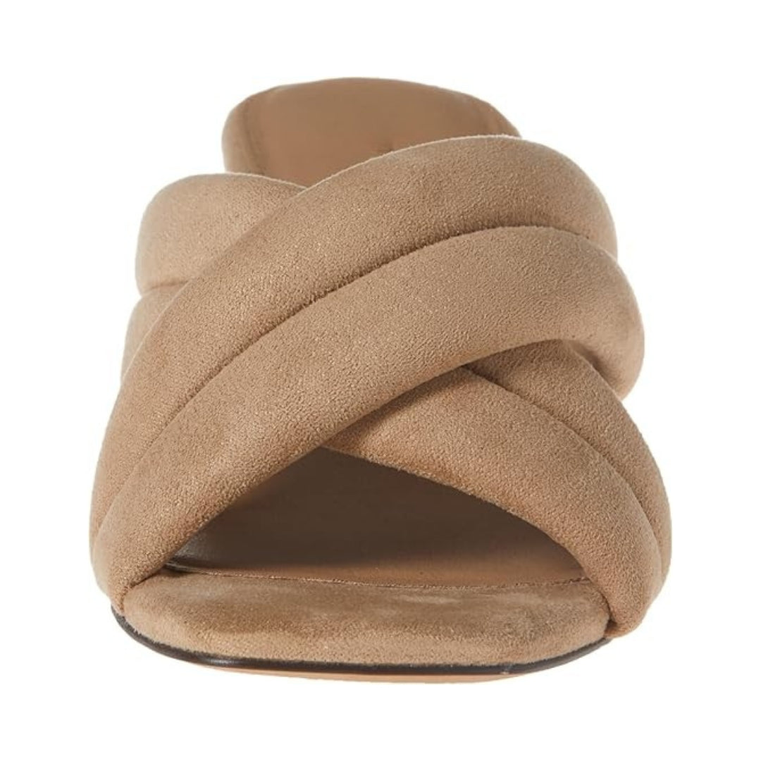 Sandales à talons croisés pour femmes pour un confort surélevé