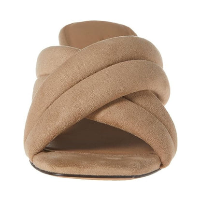 Sandales à talons croisés pour femmes pour un confort surélevé