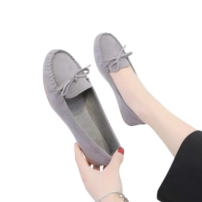 Chaussures féminines en PU souple avec une doublure en coton