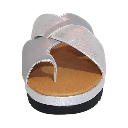 Sandales confortables pour les femmes qui ont des oignons