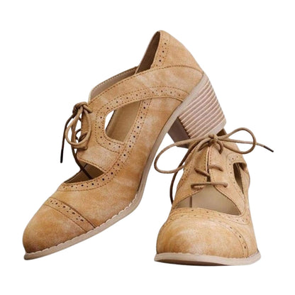 Bottines Rétro pour Femme en Daim