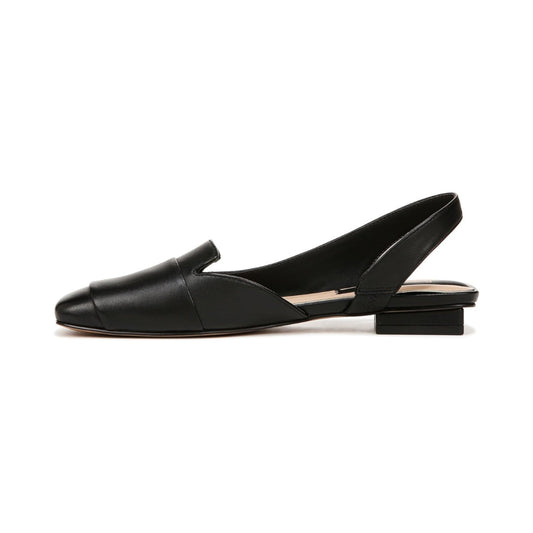 Ballerines à bride arrière pour femme en cuir responsable